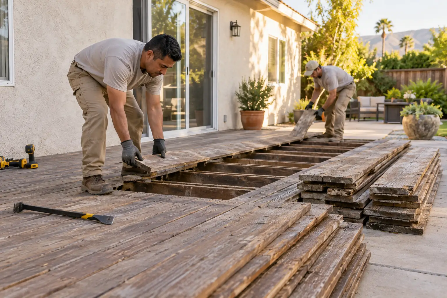 Measure Access Before Deck Removal